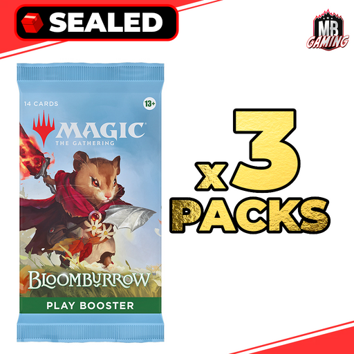 Magic The Gathering: Bloomburrow Play Booster Pack x3