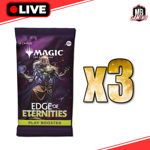 Magic the Gathering: Edge of Eternity Play Booster Pack x3