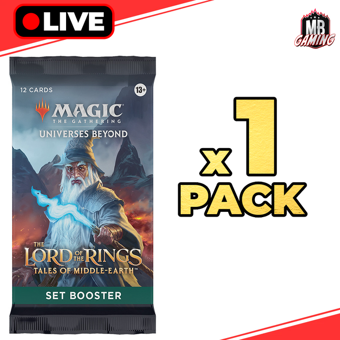 Magic The Gathering: Lord of the Rings Set Booster Pack