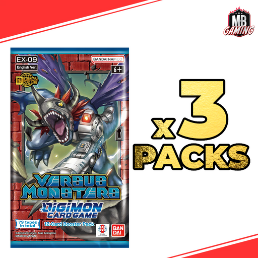 Digimon: Versus Monsters Booster Pack x3 (EX-09)