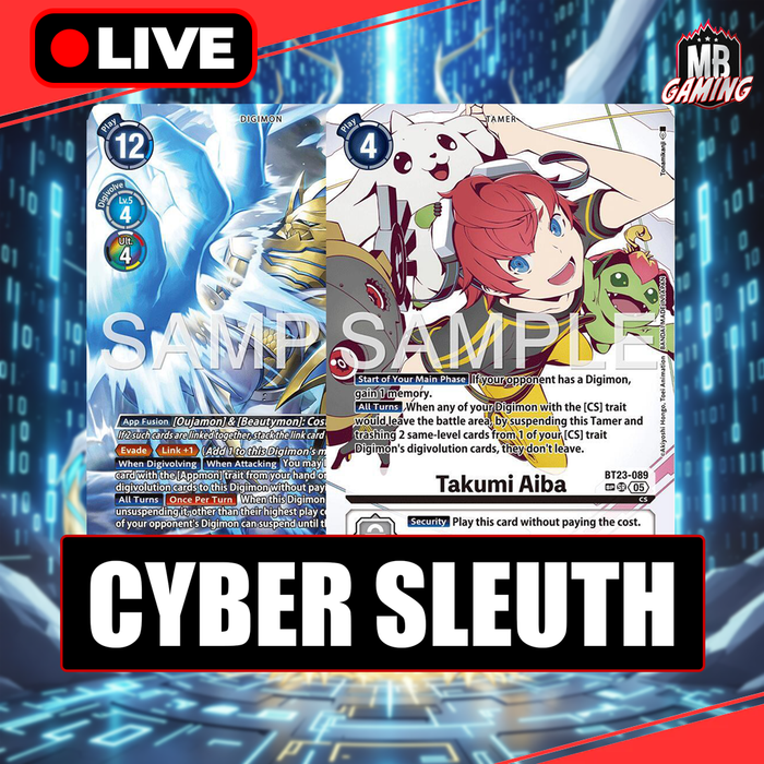 Digimon: Hackers' Slumber - Pick Your Team - Case Break