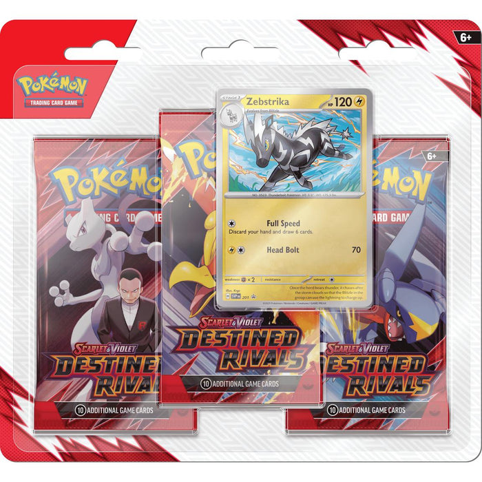 Pokemon: Destined Rivals 3-Pack Blister