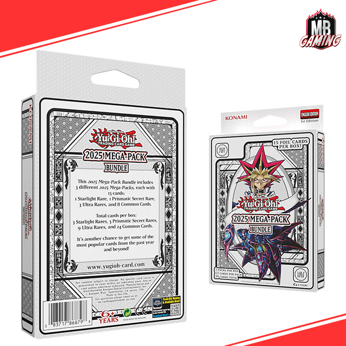 Yu-Gi-Oh!: 2025 Mega-Pack Bundle