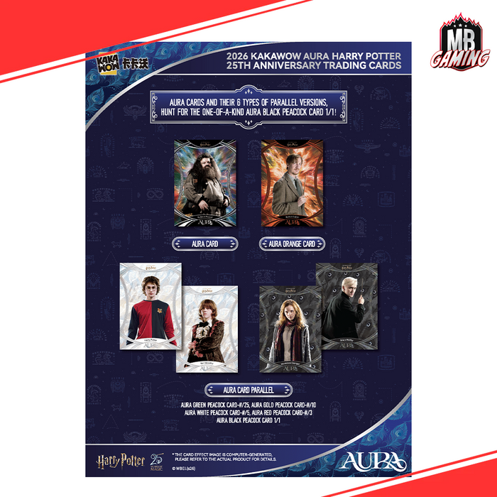 2026 Kakawow Harry Potter Aura Hobby Box - 25th Anniversary