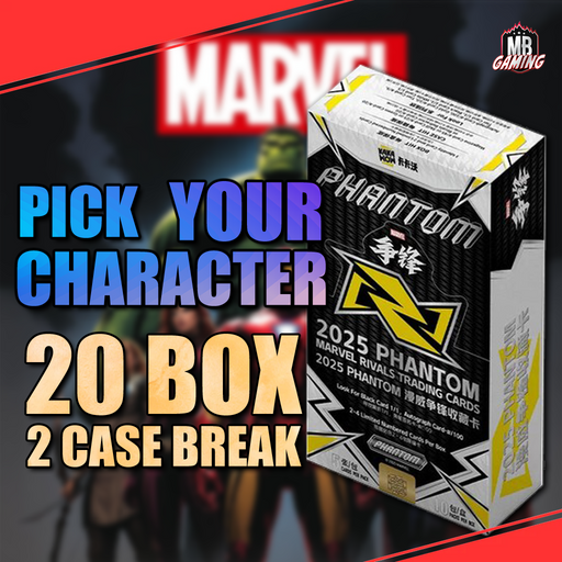KAKAWOW Phantom Marvel Rivals 2025 - Pick Your Character - 20 Box (2 CASE) Break