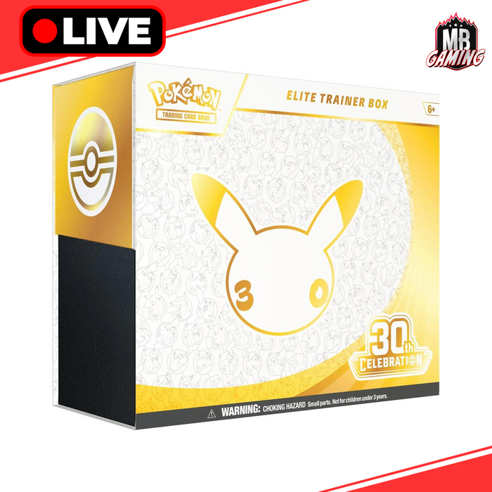 Pokemon: 30th Celebration Elite Trainer Box