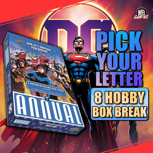 DC Annual 2023-2024 - 8 Hobby Box (Half Case)- Pick Your Letter - Group Break
