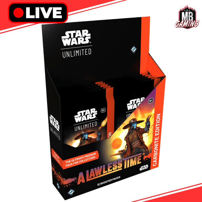 Star Wars Unlimited: A Lawless Time Carbonite Box