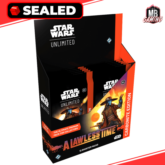 Star Wars Unlimited: A Lawless Time Carbonite Box