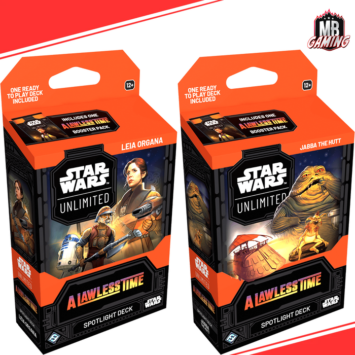 Star Wars Unlimited: A Lawless Time Spotlight Deck (Set of 2)