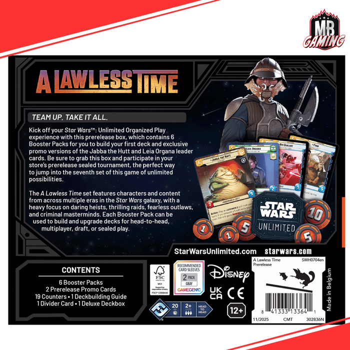 Star Wars Unlimited: A Lawless Time Pre-Release Kit
