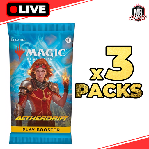 Magic The Gathering: Aetherdrift Play Booster Pack (x3)