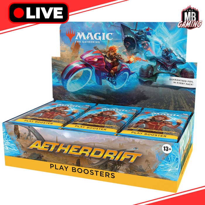 Magic The Gathering: Aetherdrift Play Booster Display