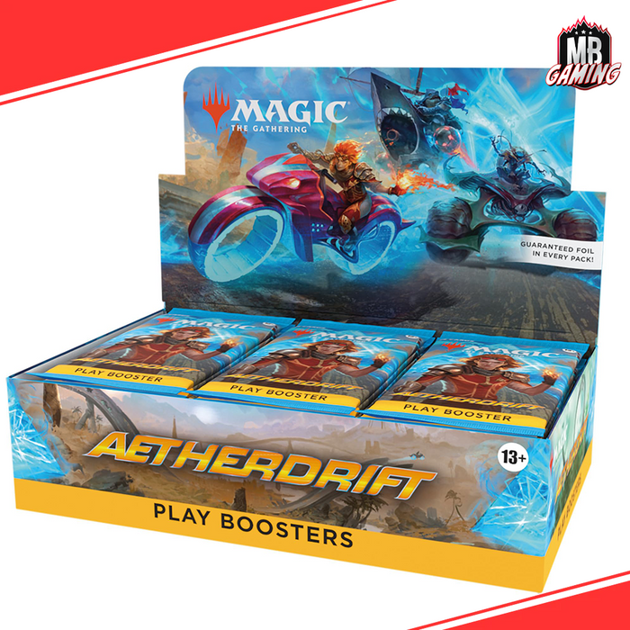 Magic The Gathering: Aetherdrift Play Booster Display