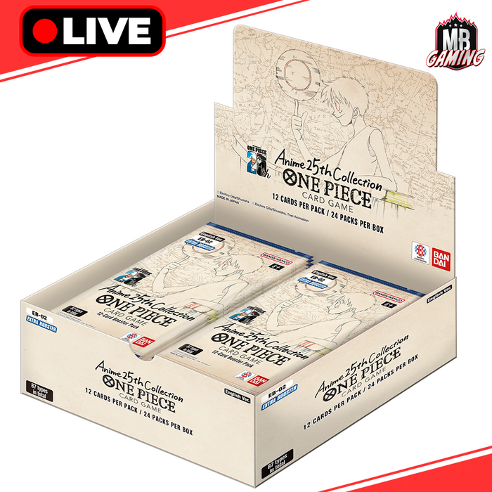 One Piece: Anime 25th Collection Booster Box EB-02