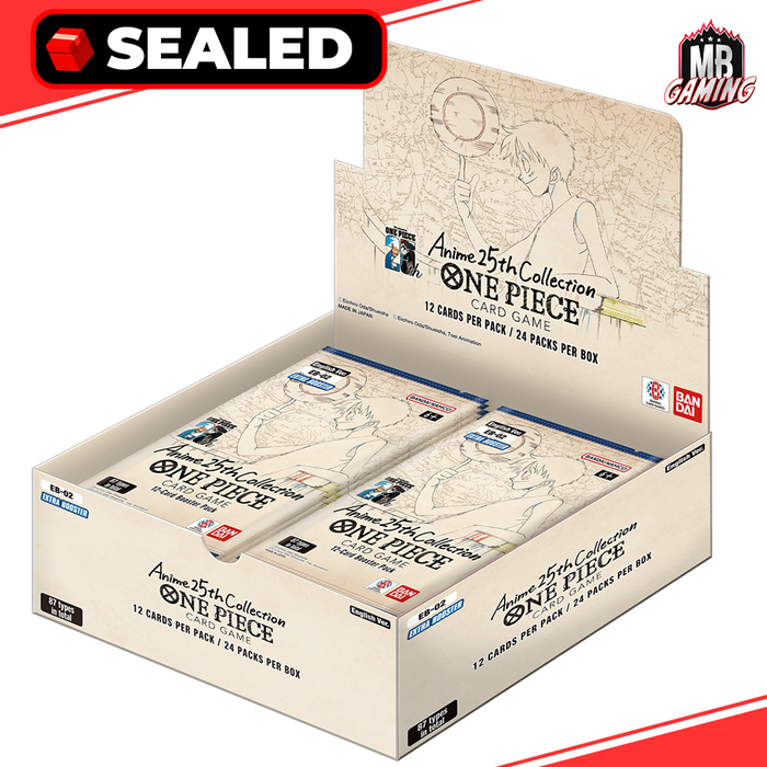 One Piece: Anime 25th Collection Booster Box EB-02