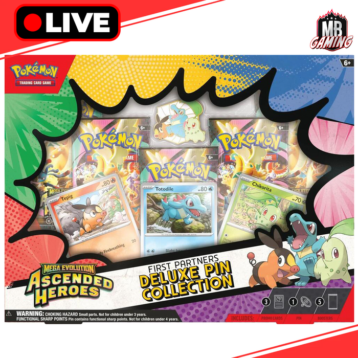 Pokemon: Ascended Heroes Deluxe Pin Collection