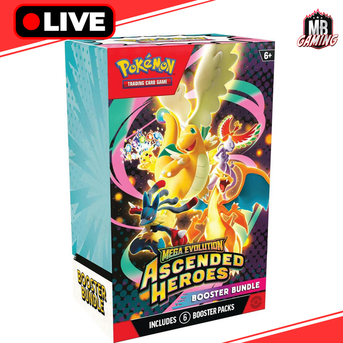 Pokemon: Ascended Heroes Booster Bundle