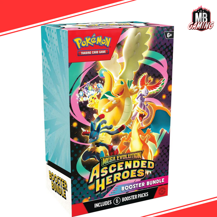 Pokemon: Ascended Heroes Booster Bundle
