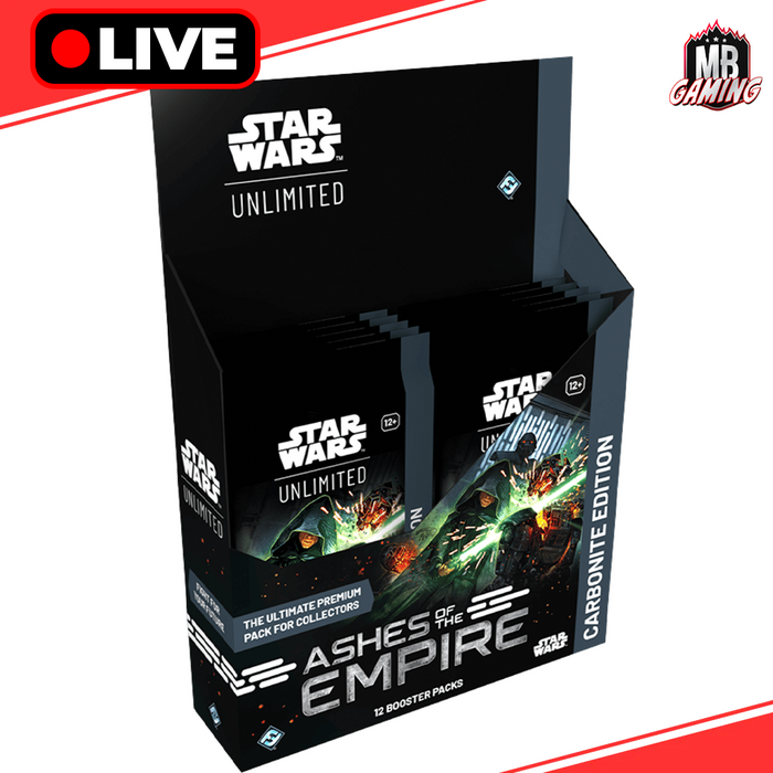 Star Wars Unlimited: Ashes of the Empire Carbonite Box
