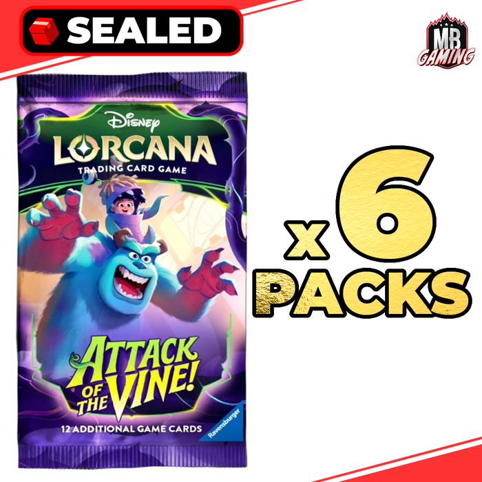 Lorcana: Attack of the Vine Booster Pack x6