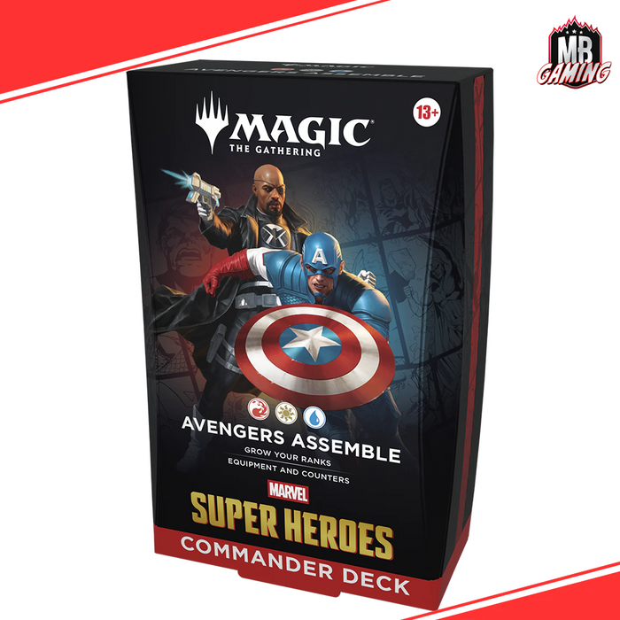 Magic The Gathering:Marvel Superheroes Commander Deck (Choose Your Deck)