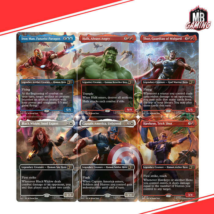 Magic The Gathering: Marvel Superheroes Scene Box (Choose Your Box)