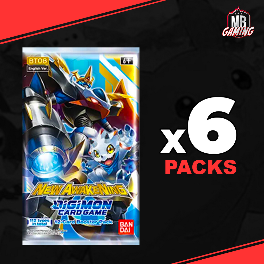 Digimon: New Awakening - BT08 - 6 Booster Packs