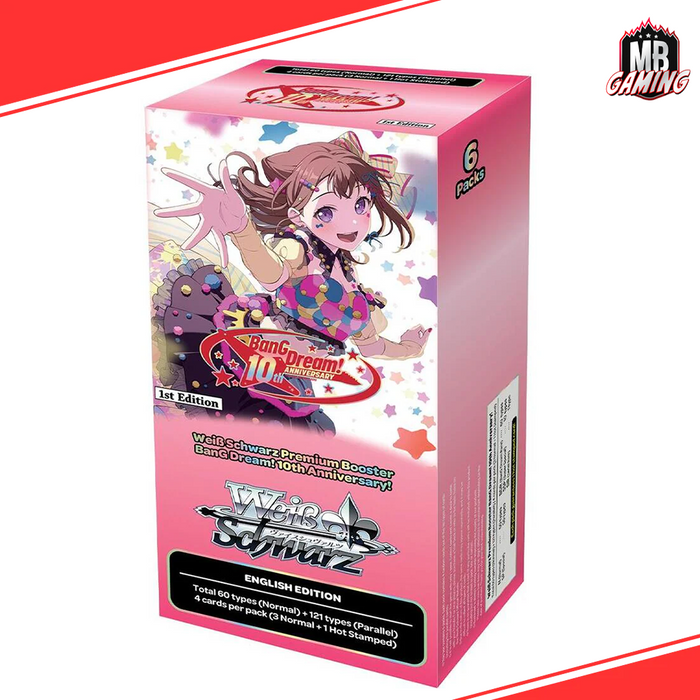 Weiss Schwarz: BanG Dream! 10th Anniversary! Premium Booster Display