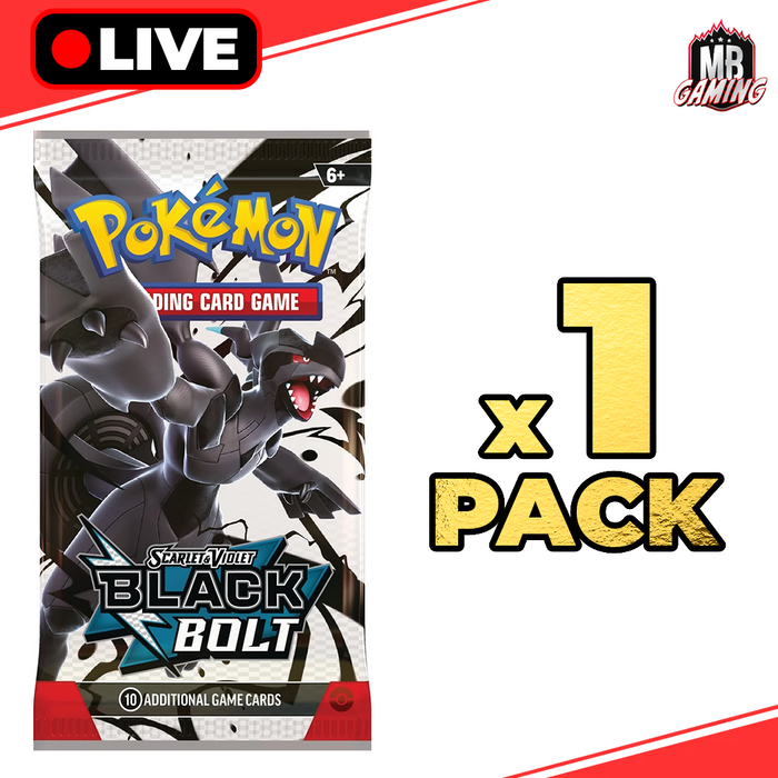 Pokemon: Scarlet & Violet 10.5 Black Bolt Booster Pack