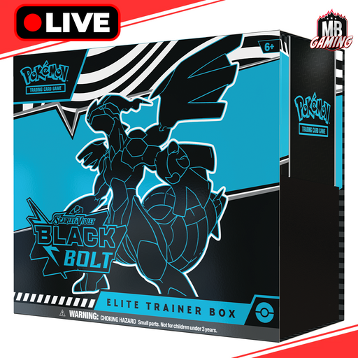 Pokemon: Scarlet & Violet 10.5 Black Bolt Elite Trainer Box
