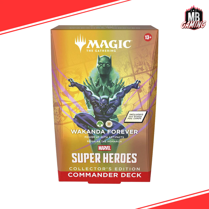 MAGIC THE GATHERING: MSH MARVEL SUPER HEROES COLLECTOR COMMANDER DECK