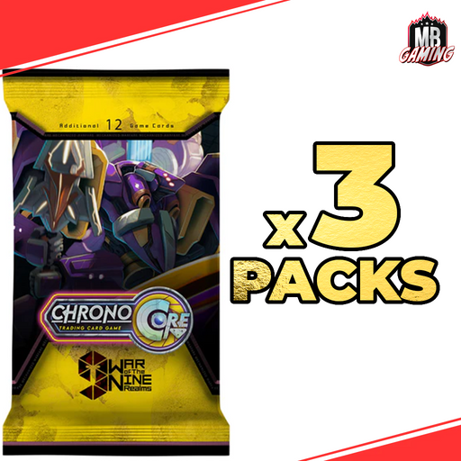 Chrono Core TCG: War of the Nine Realms Booster Pack x3