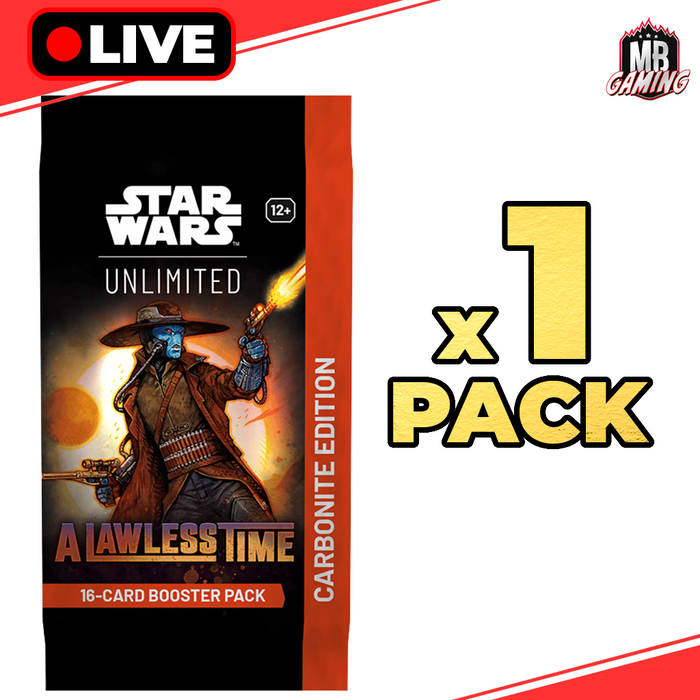 Star Wars Unlimited: A Lawless Time Carbonite Pack x1