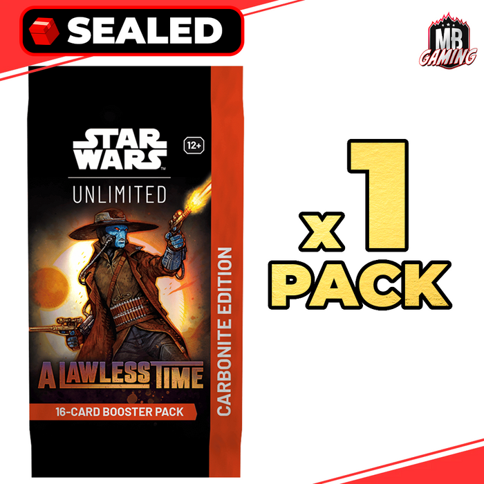 Star Wars Unlimited: A Lawless Time Carbonite Pack x1