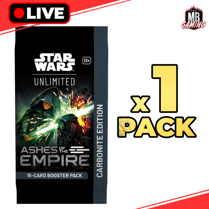 Star Wars Unlimited: Ashes of the Empire Carbonite Pack