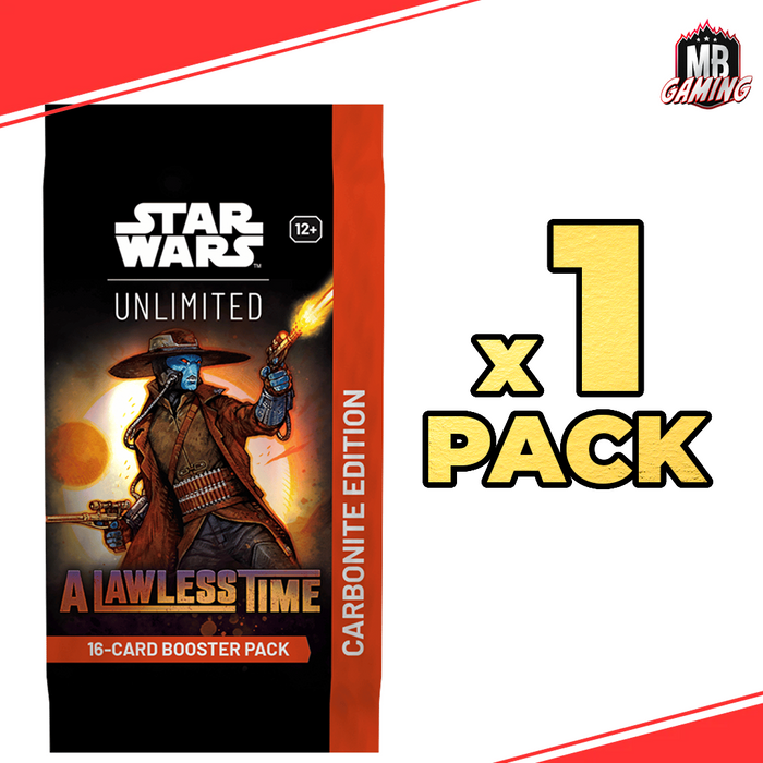 Star Wars Unlimited: A Lawless Time Carbonite Pack x1