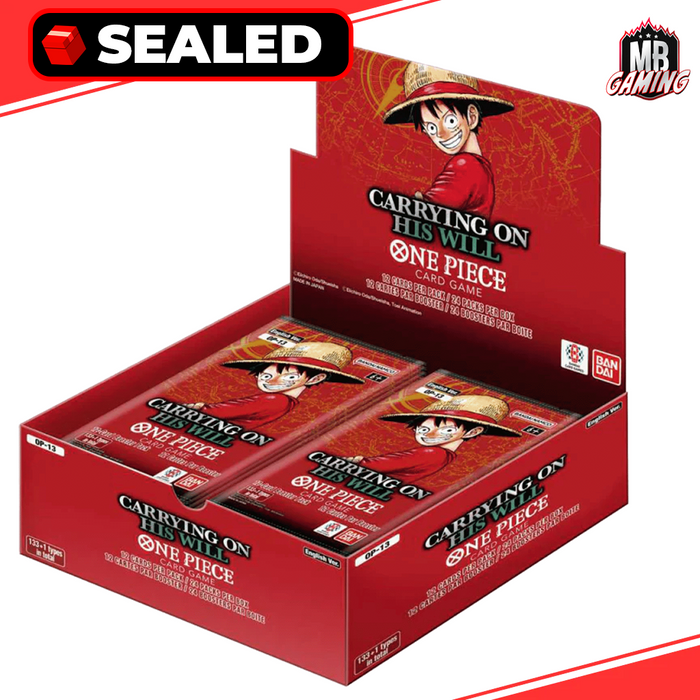 One Piece: Carrying on his Will Booster Box (OP-13)