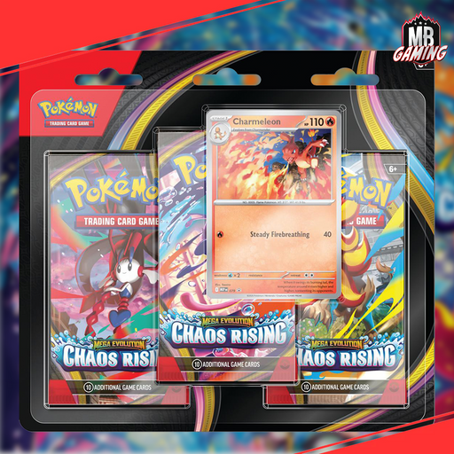 Pokemon: Chaos Rising 3-Pack Blister