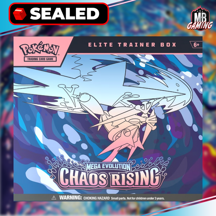 Pokemon Mega Evolution Chaos Rising (ME04) Elite Trainer Box