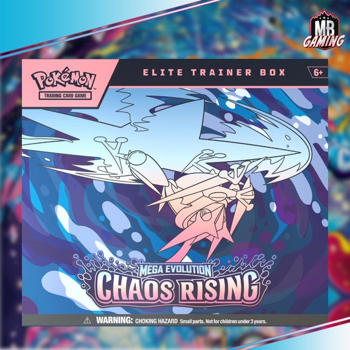 Pokemon Mega Evolution Chaos Rising (ME04) Elite Trainer Box