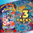 Pokemon: Mega Evolution Chaos Rising (ME04) Sleeved Booster Pack x3