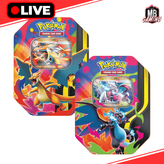 Pokemon: Charizard Tin (Set of 2)