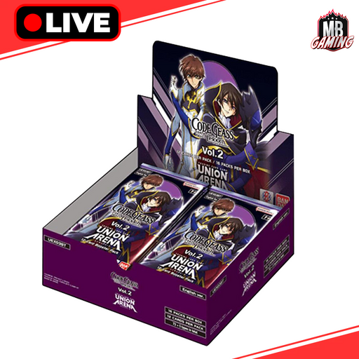 Union Arena: CODE GEASS: Lelouch of the Rebellion Vol 2 Booster Box