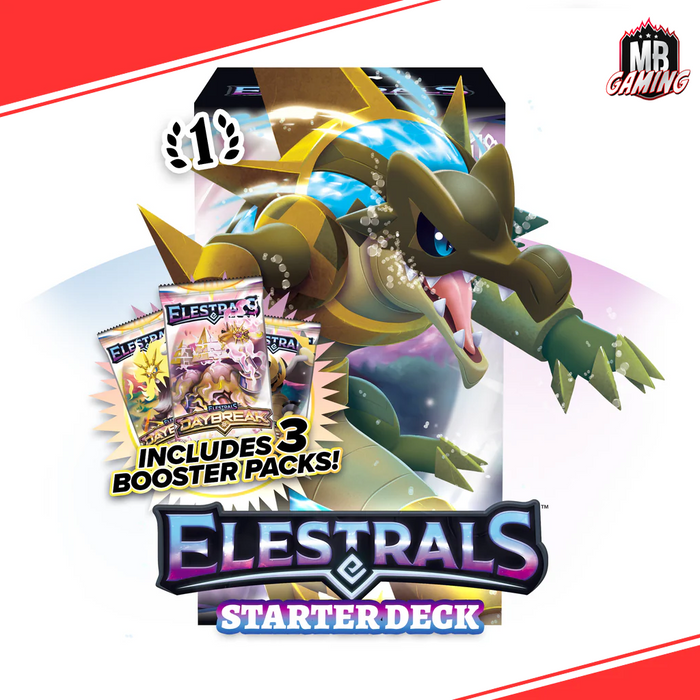 Elestrals: Daybreak Chronodile Starter Deck  (3 Packs Included)