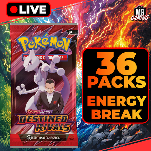 Pokemon: Destined Rivals Energy Break - 36 Packs