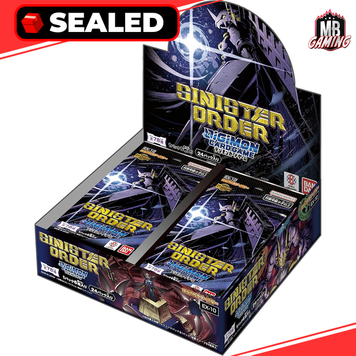 Digimon: Sinister Order Booster Box (EX-10)