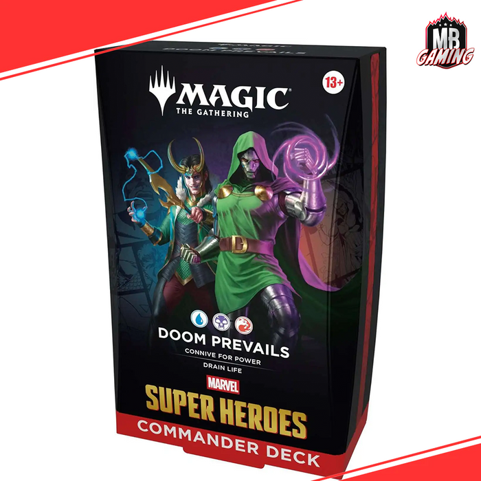 Magic The Gathering:Marvel Superheroes Commander Deck (Choose Your Deck)