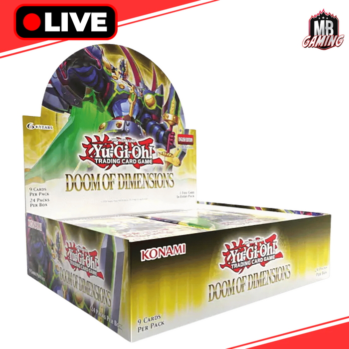 Yu-Gi-Oh: Doom of Dimensions Booster Box