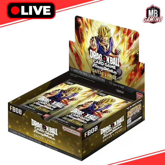 Dragon Ball Super: Saiyan's Pride Booster Box (FB-08)